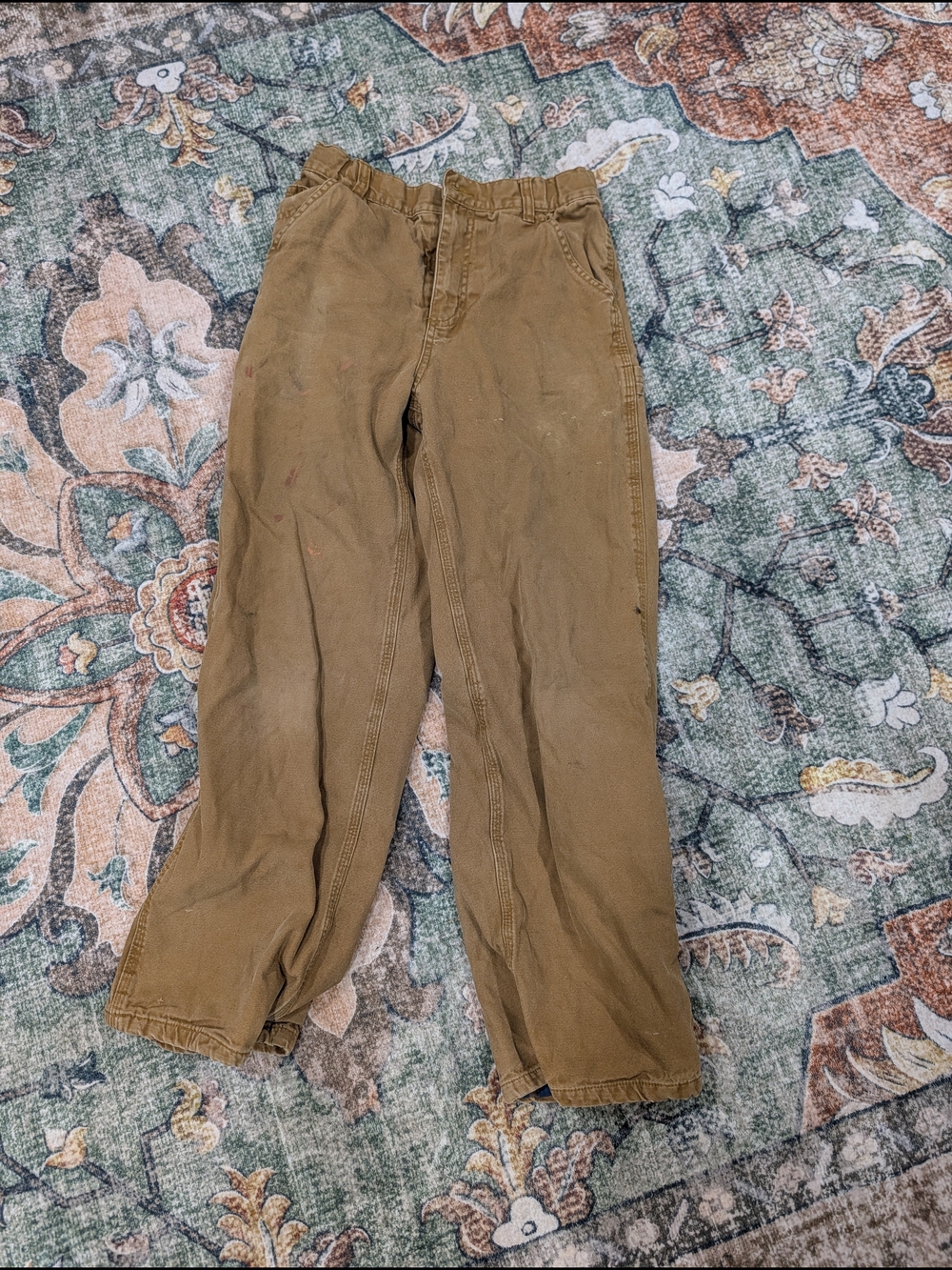 Carhartt Kids Tan Work Chinos